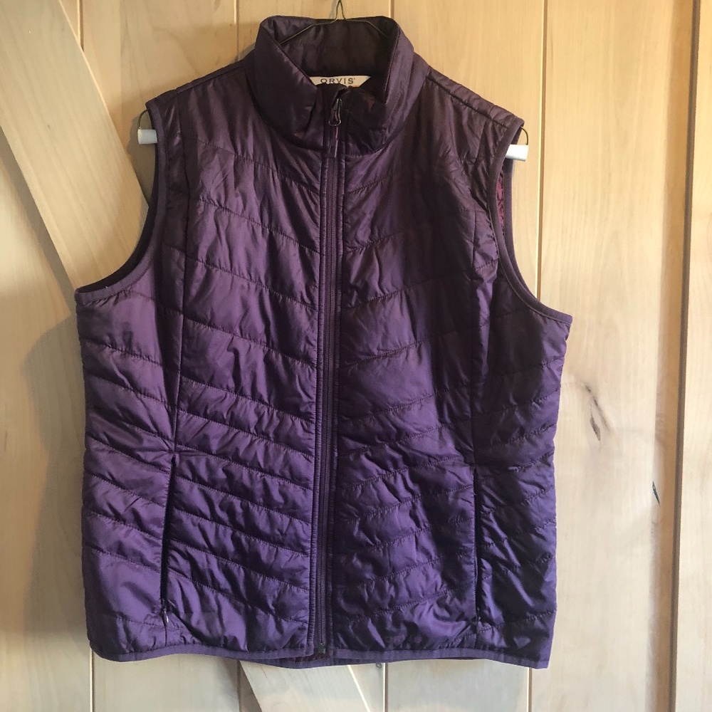 Purple Orvis Vest